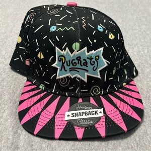 Nostalgia Rugrats Black and Blue Snapback Hat